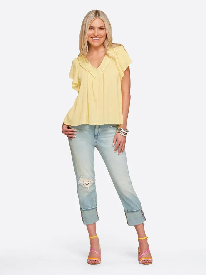 Women Serenity Top In Sundress Jessica Simpson Tops and Tees