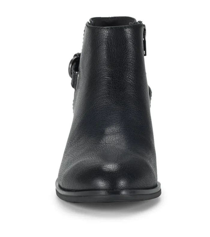 Women Shannen Block Heel Bootie Black Baretraps Booties
