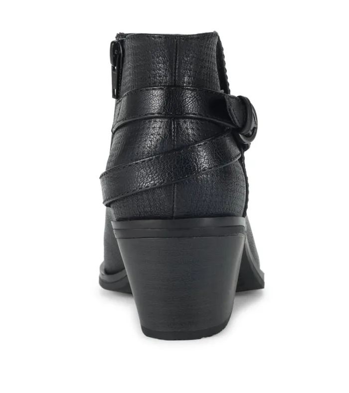 Women Shannen Block Heel Bootie Black Baretraps Booties