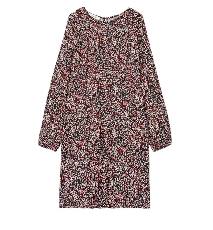 Women Short Dress 8211 Black Prints Promod Dresses Women Short Dress 8211 Black Prints Promod Dresses