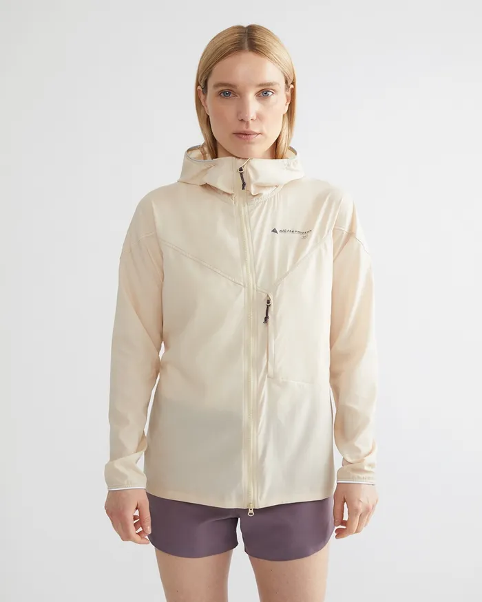 Women Sif Ultralight Jacket Boysenberry Klttermusen Wind Resistant Jackets