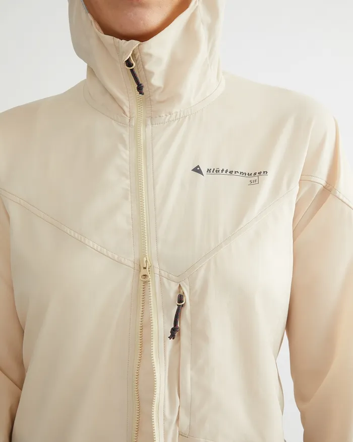 Women Sif Ultralight Jacket Boysenberry Klttermusen Wind Resistant Jackets