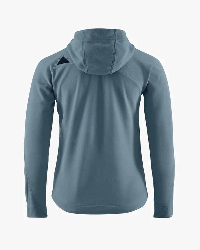 Women Sigyn Hooded Zip Thistle Blue Klttermusen Fleeces and Sweaters