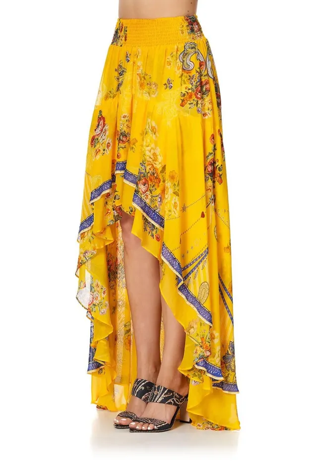 Women Skirts Camilla Skirt With Double Layer Hem Own Muse