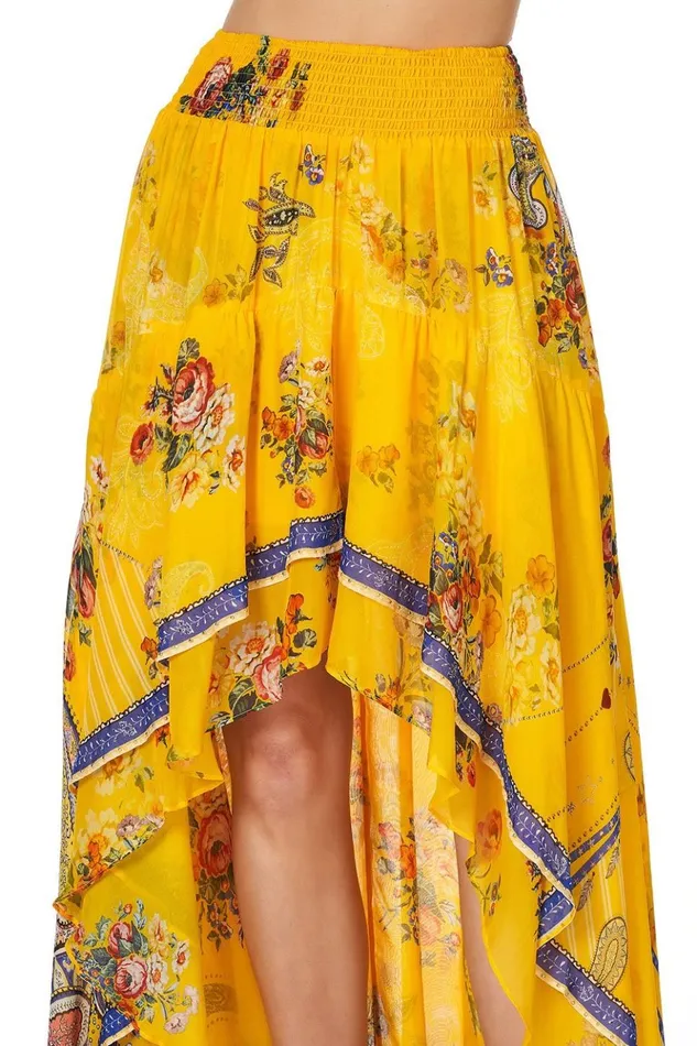Women Skirts Camilla Skirt With Double Layer Hem Own Muse