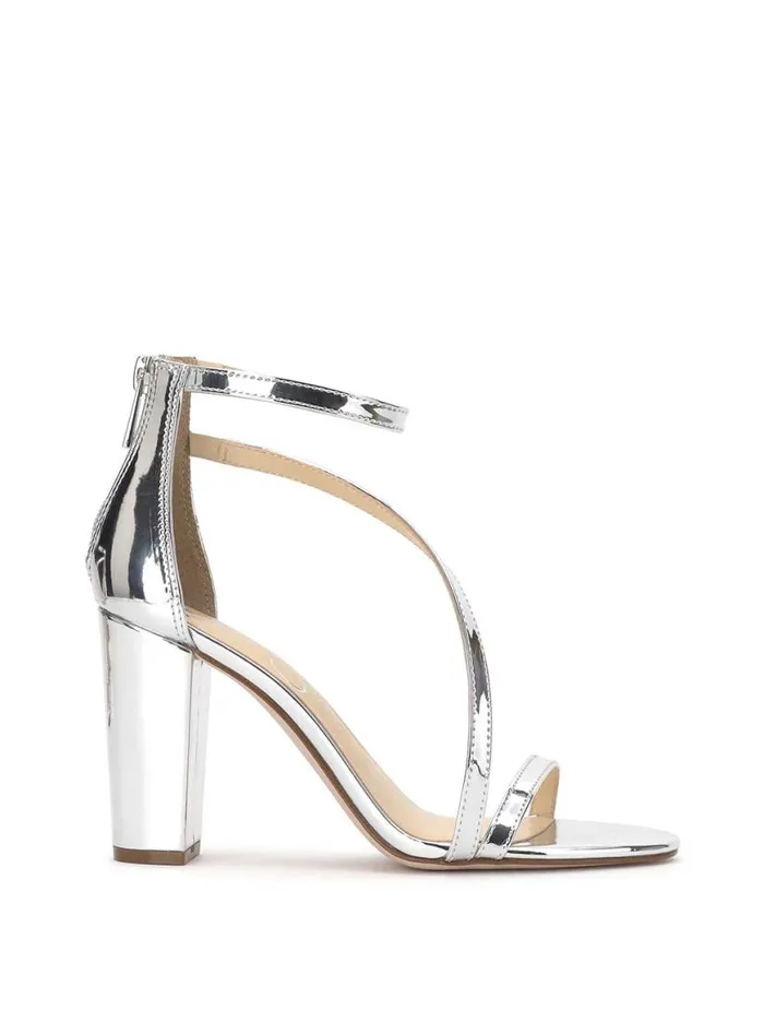 Women Sloyan High Heel Sandal In Silver Jessica Simpson Sandals