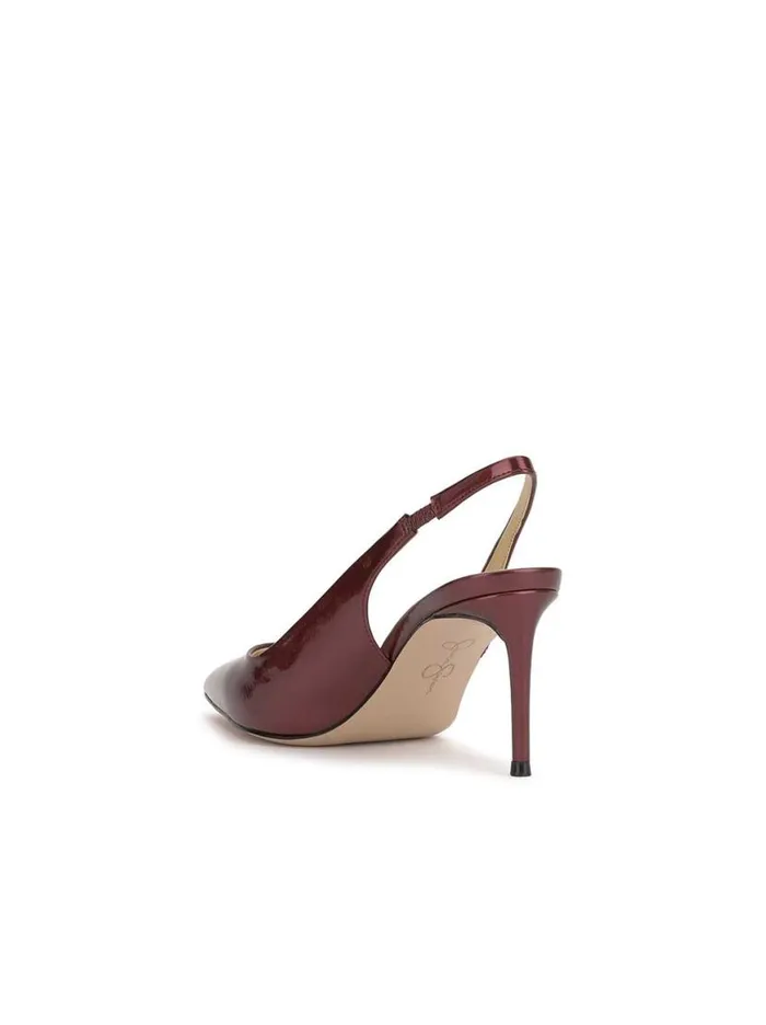 Women Souli Sling Back Heel In Oxblood Jessica Simpson Pumps