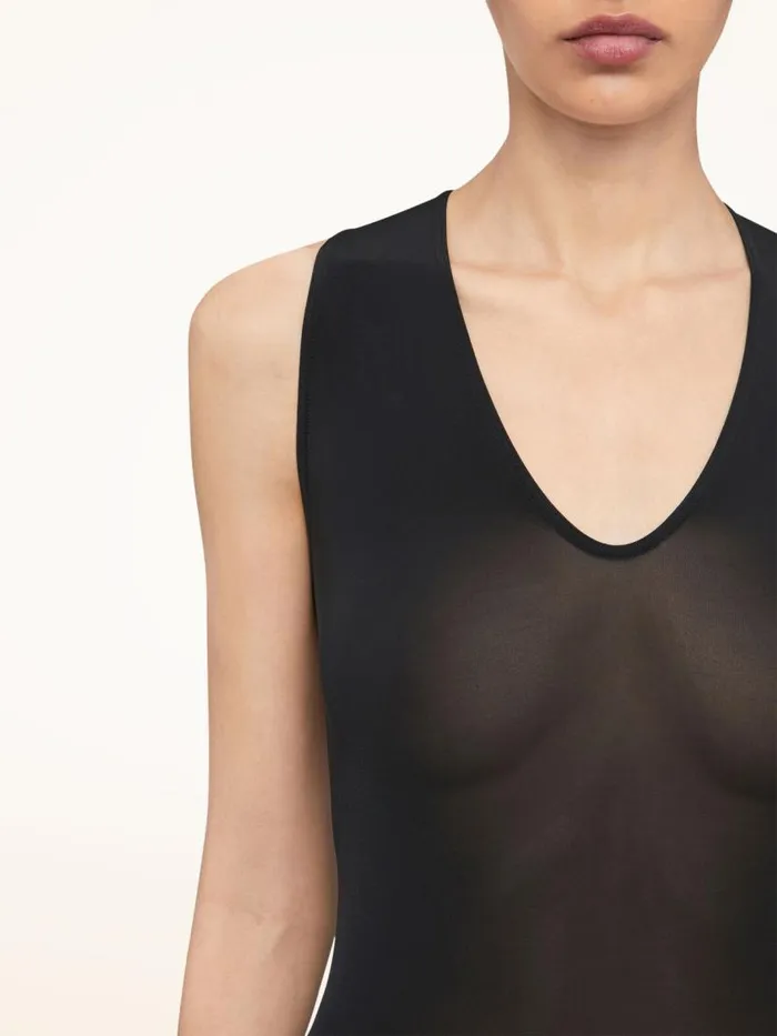 Women String Bodies Wolford Buenos Aires String Body Black