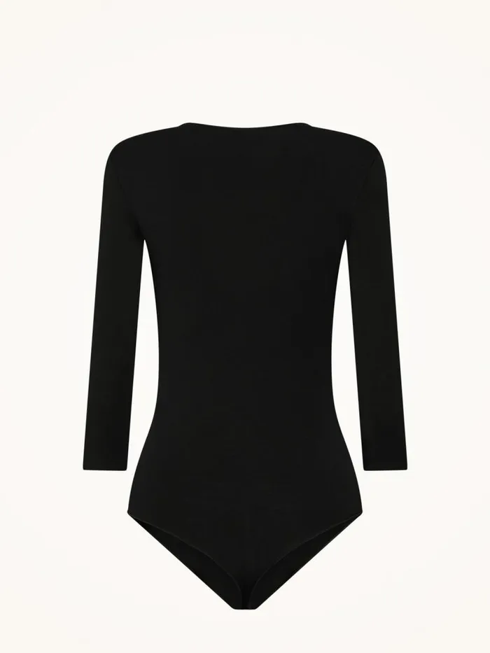 Women String Bodies Wolford Tokio Thong Body Black