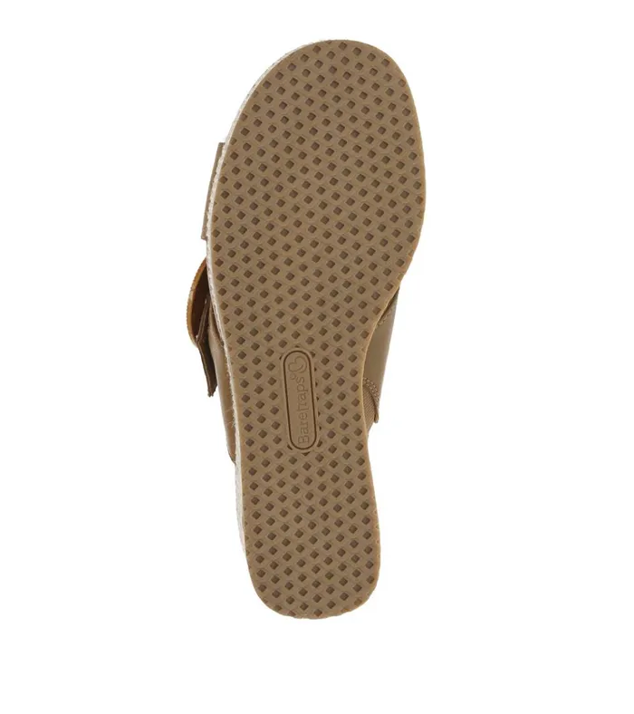 Women Sydney Wedge Sandal Caramel Baretraps Wedge Sandals