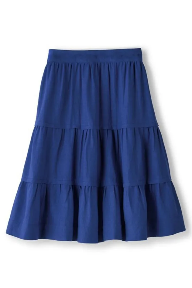 Women Talisa Linen Blend Skirt American Beauty Soft Surroundings Skirts