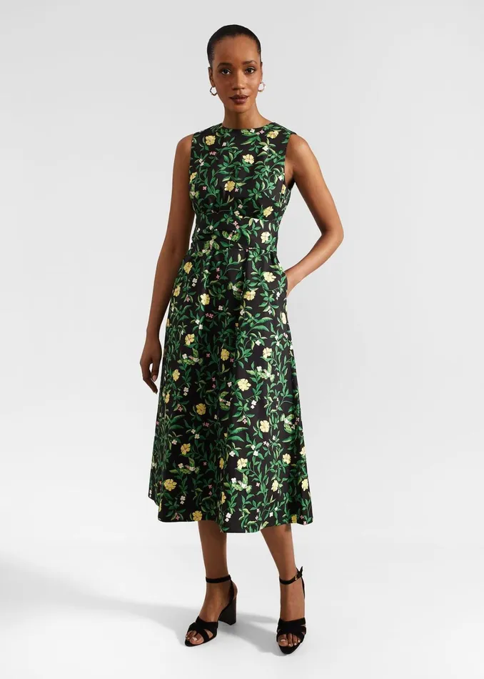 Women Tanya Dress Black Multi Hobbs Dresses and Jumpsuits