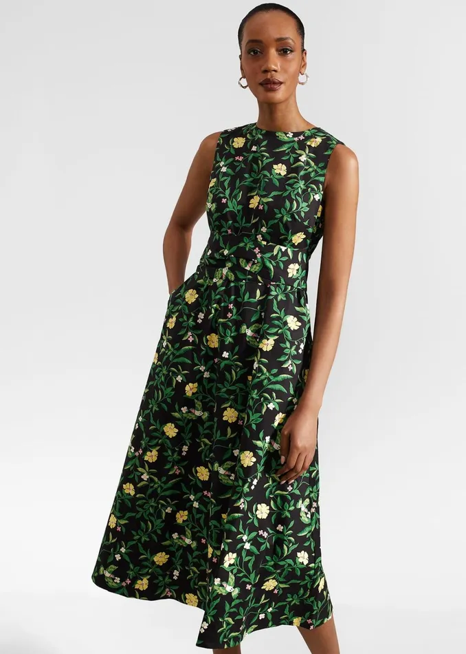 Women Tanya Dress Black Multi Hobbs Dresses and Jumpsuits