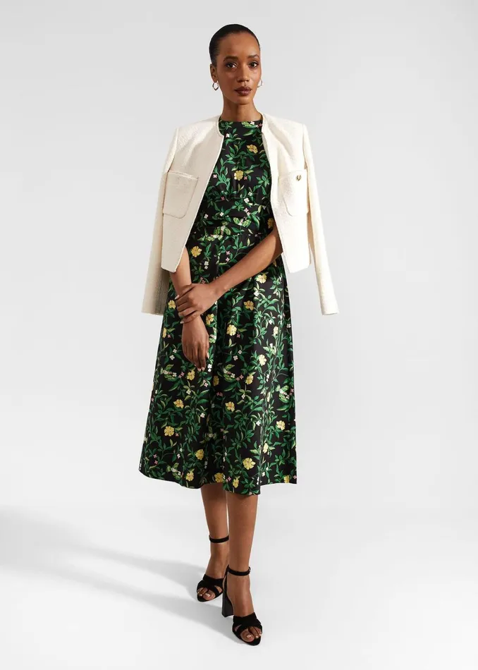 Women Tanya Dress Black Multi Hobbs Dresses and Jumpsuits