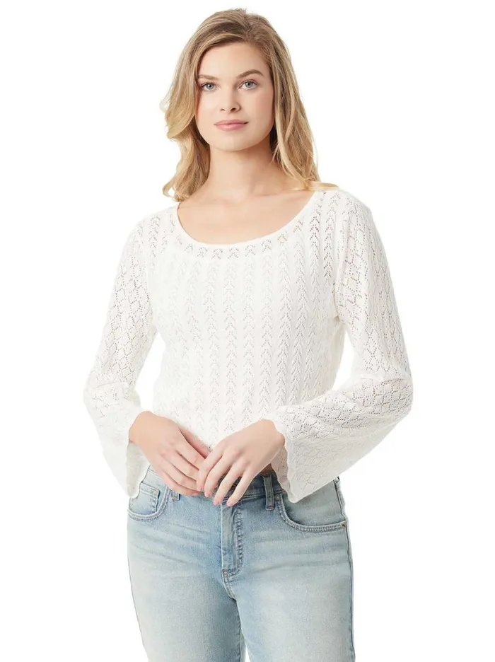 Women Taytum Sweater In Gardenia Jessica Simpson Tops and Tees