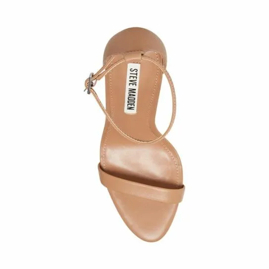 Women TECY TAN LEATHER Tan Leather Steve Madden Heels Women TECY TAN LEATHER Tan Leather Steve Madden Heels