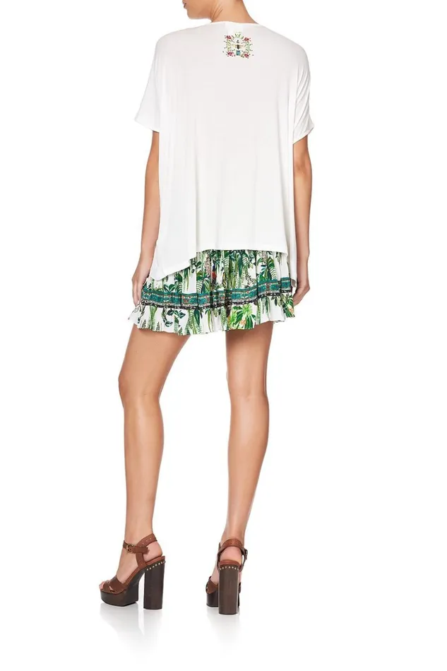 Women Tees Camilla Loose Fit Round Neck Tee Daintree Darling