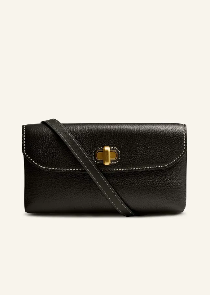 Women The Small Leather Pouch Black MEEM
