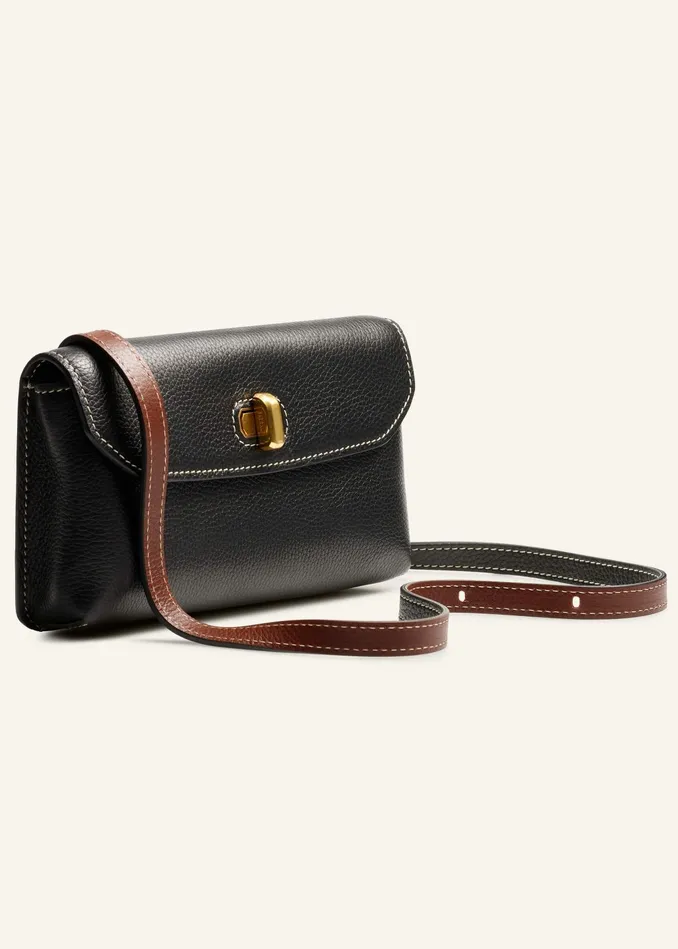 Women The Small Leather Pouch Black MEEM