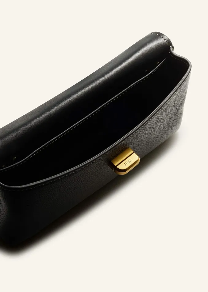 Women The Small Leather Pouch Black MEEM