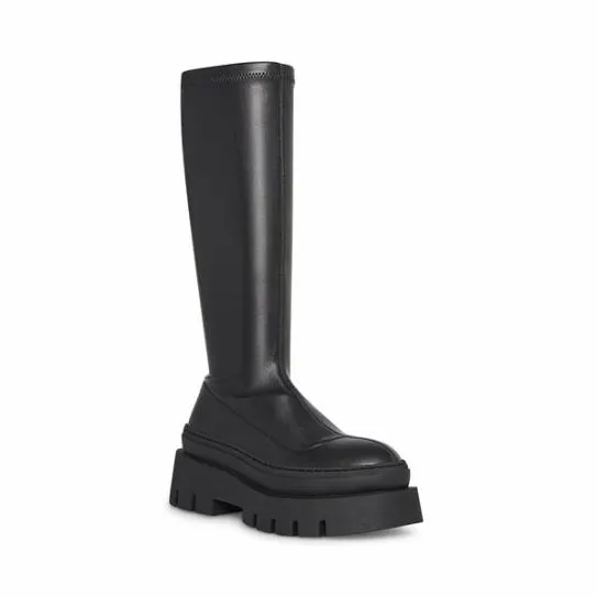 Women TITAN BLACK Black Steve Madden Boots and Booties Women TITAN BLACK Black Steve Madden Boots and Booties