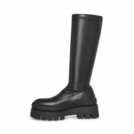 Women TITAN BLACK Black Steve Madden Boots and Booties Women TITAN BLACK Black Steve Madden Boots and Booties