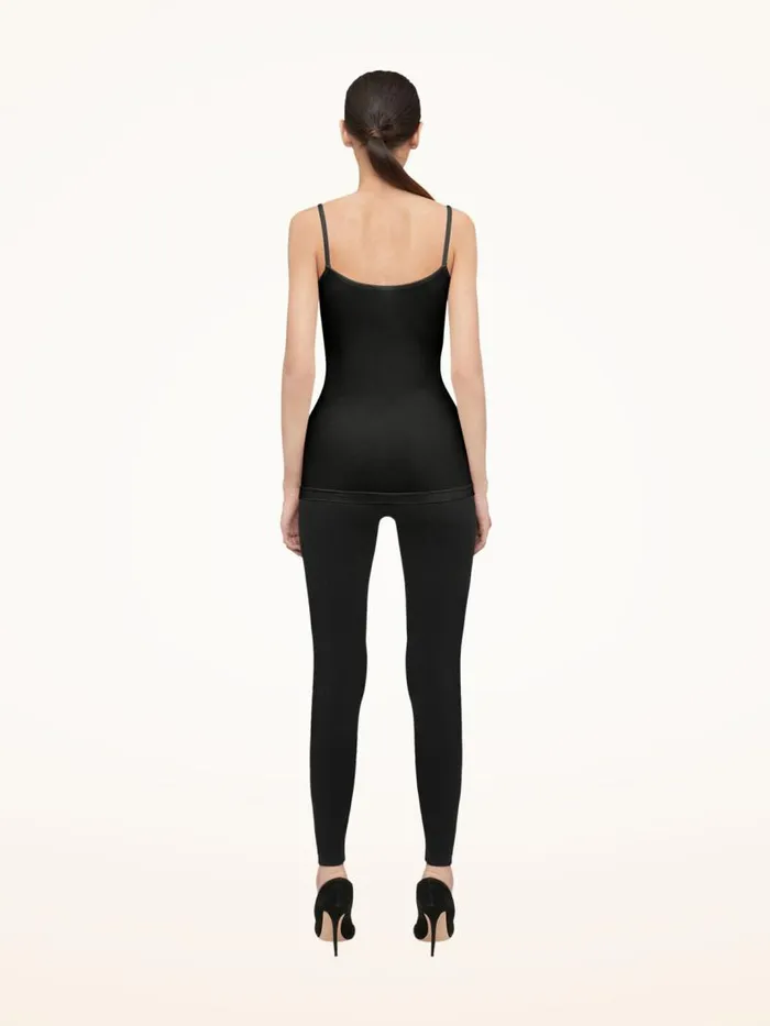 Women Tops and Tshirts Wolford Aurora Hawaii Top Sleeveless Black