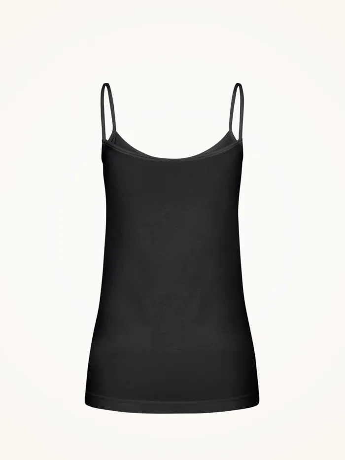 Women Tops and Tshirts Wolford Aurora Hawaii Top Sleeveless Black