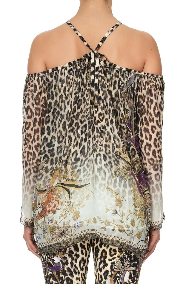 Women Tops Camilla Keyhole Off Shoulder Blouse Nomadic Nymph