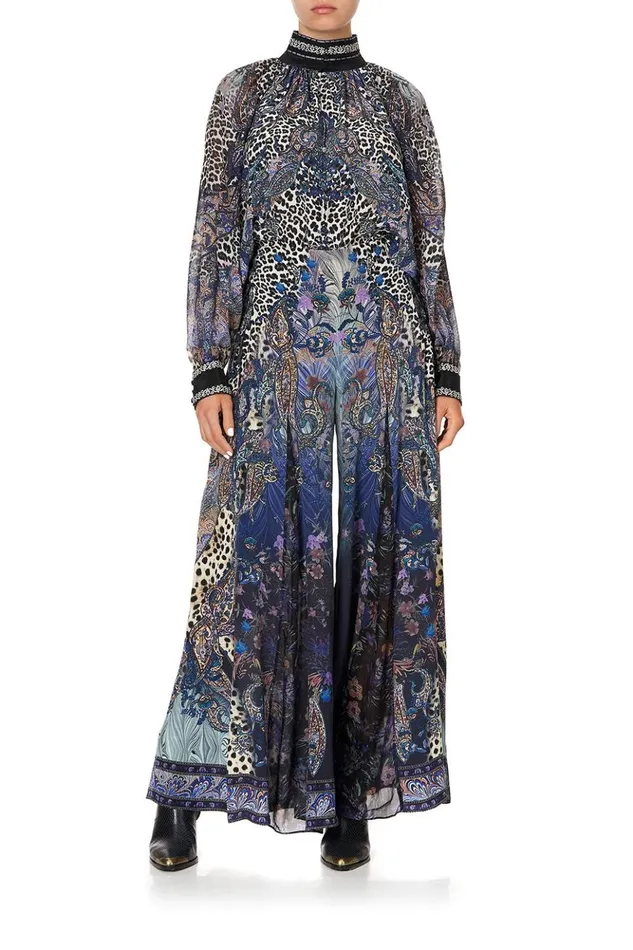 Women Tops Camilla Raglan Button Up Shirt Festival Express