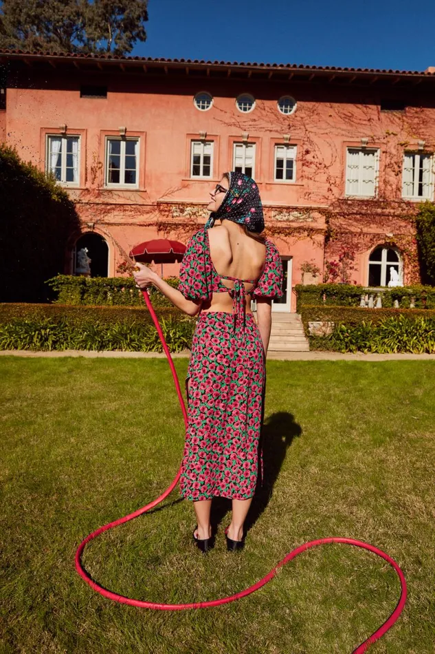 Women Tops For Love and Lemons Dolcetto Crop Top Red Women Tops For Love and Lemons Dolcetto Crop Top Red