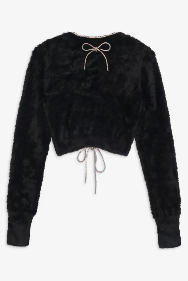 Women Tops For Love and Lemons Santana Top Black