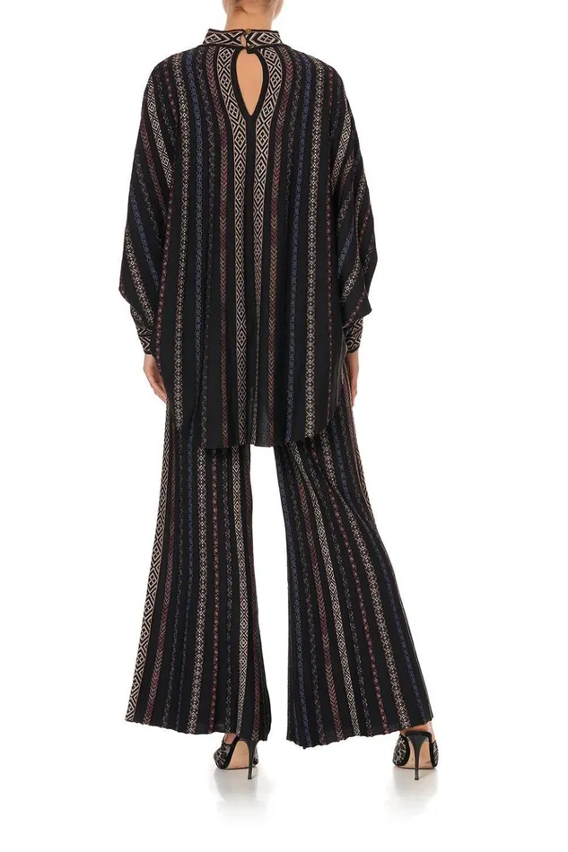 Women Trousers and Leggings Camilla Fit And Flare Knit Pants Swinging Sixties