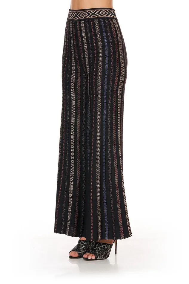 Women Trousers and Leggings Camilla Fit And Flare Knit Pants Swinging Sixties