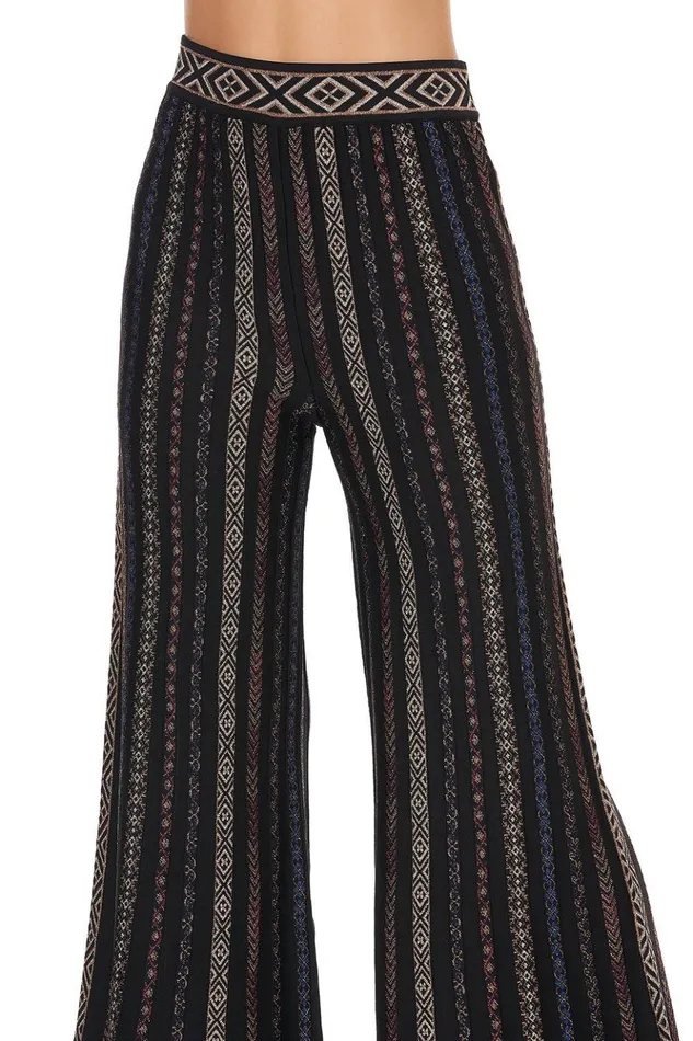 Women Trousers and Leggings Camilla Fit And Flare Knit Pants Swinging Sixties