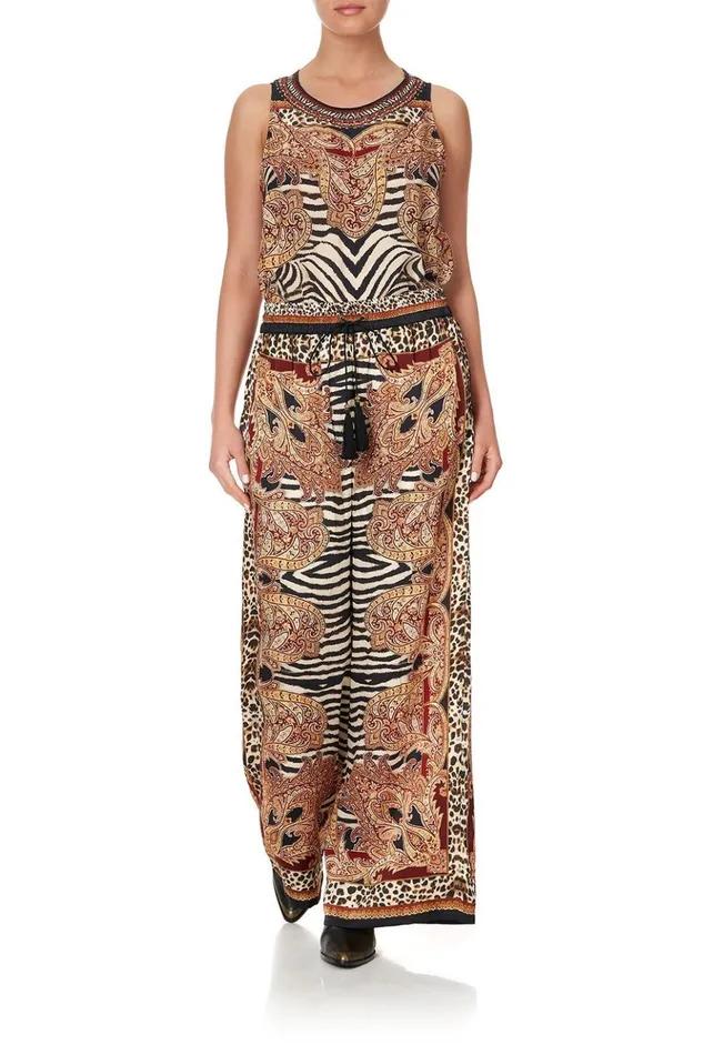 Women Trousers and Leggings Camilla Straight Leg Pant Wild Fire