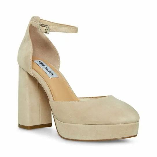 Women TRUTH TAUPE SUEDE Taupe Suede Steve Madden Heels Women TRUTH TAUPE SUEDE Taupe Suede Steve Madden Heels