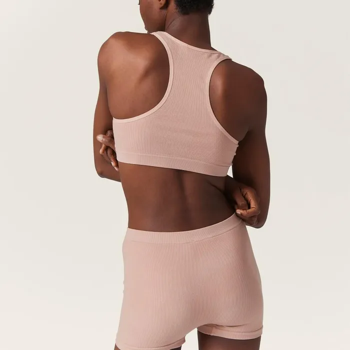 Women Underwear And Beachwear Miu Miu Seamless Boxer Shorts Nude Beige Women Underwear And Beachwear Miu Miu Seamless Boxer Shorts Nude Beige