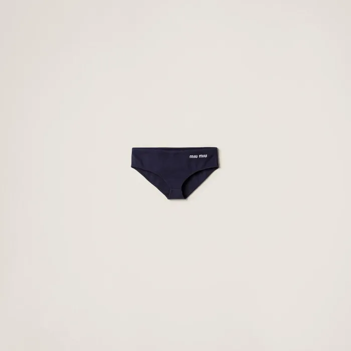 Women Underwear And Beachwear Miu Miu Swimsuit Navy