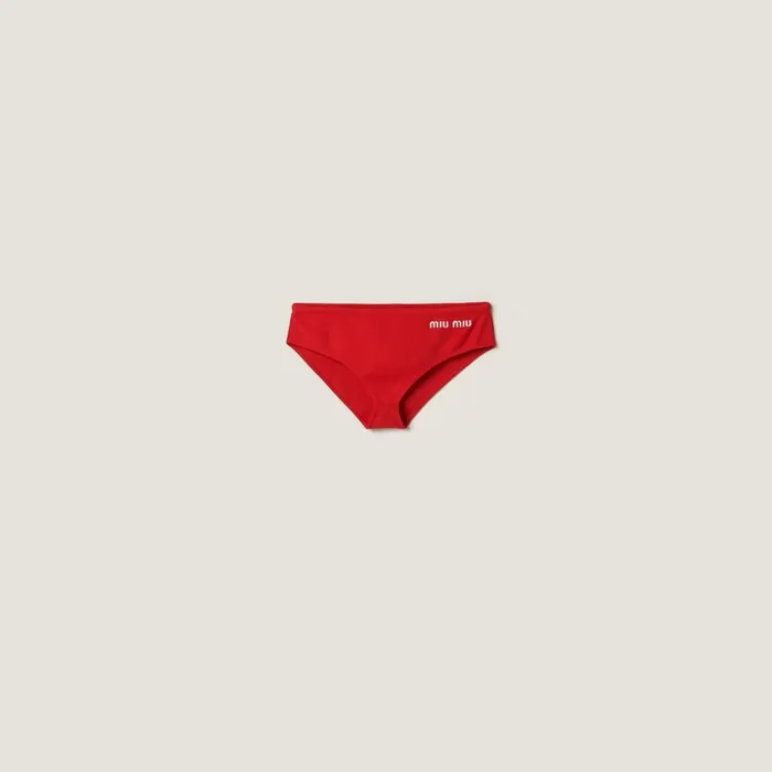 Women Underwear And Beachwear Miu Miu Swimsuit Red