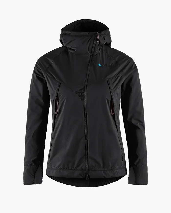 Women Vale Primaloft Hooded Jacket Black Klttermusen Down and Insulated Jackets