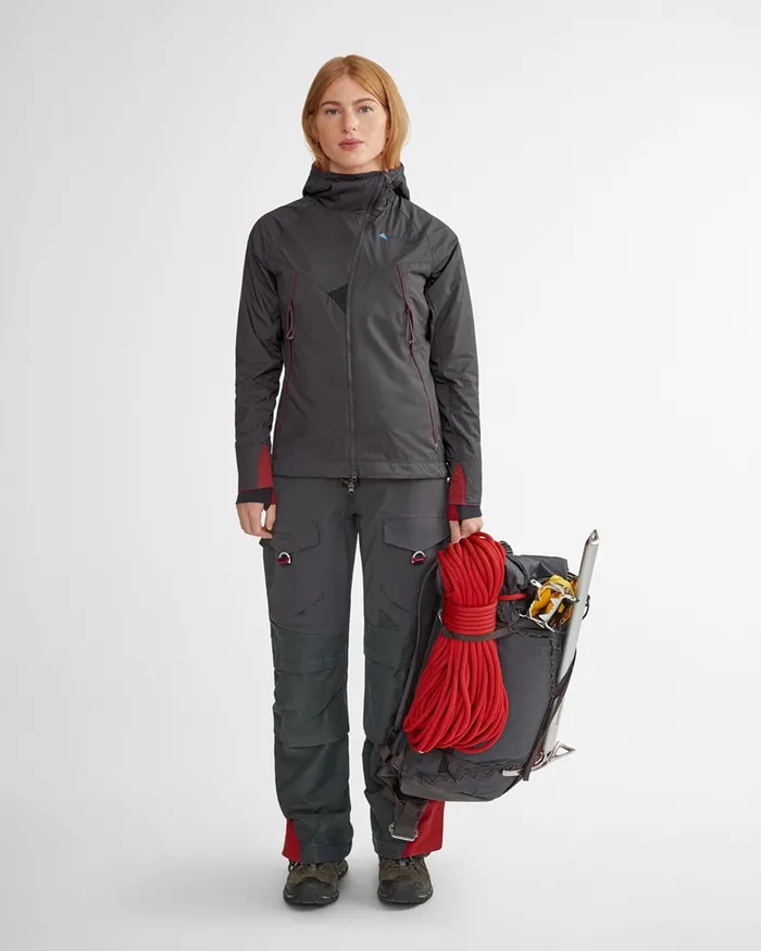 Women Vale Primaloft Hooded Jacket Black Klttermusen Down and Insulated Jackets