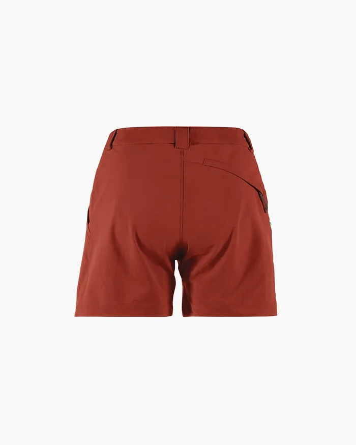 Women Vanadis 30 Light WindStretch Pants Rose Red Klttermusen Shorts