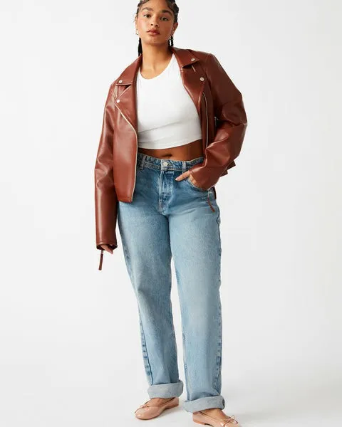 Women VINKA JACKET COGNAC Cognac Steve Madden Jackets and Coats Women VINKA JACKET COGNAC Cognac Steve Madden Jackets and Coats