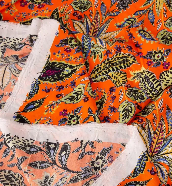 Women Viscose Fabric Cut 8211 Coral Prints Promod Fabric Cuts And Patterns Women Viscose Fabric Cut 8211 Coral Prints Promod Fabric Cuts And Patterns