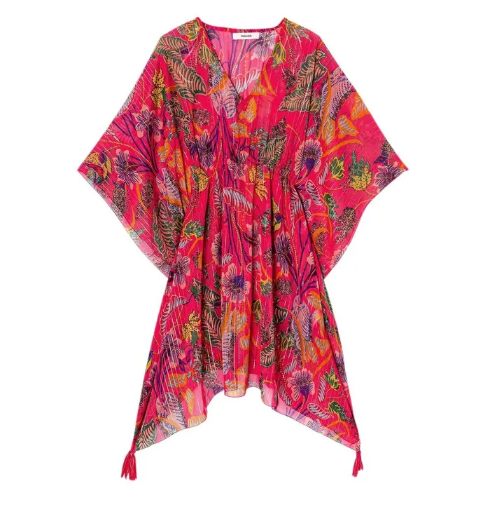 Women Voile Kaftan Tunic 8211 Pink Print Promod Shirts And Tunics Women Voile Kaftan Tunic 8211 Pink Print Promod Shirts And Tunics