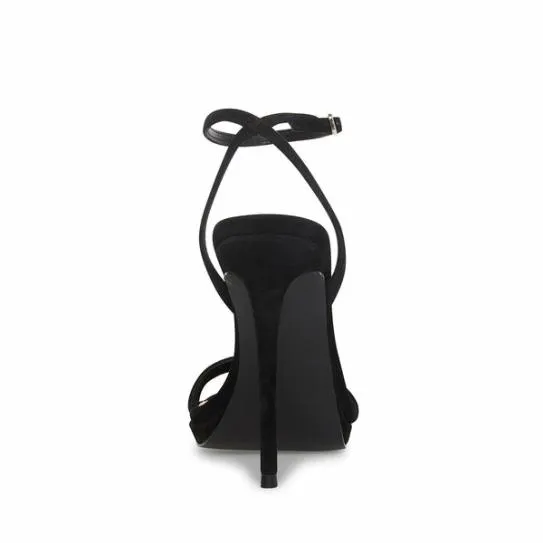 Women WAFER BLACK SUEDE Black Suede Steve Madden Heels Women WAFER BLACK SUEDE Black Suede Steve Madden Heels