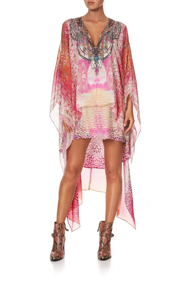 Women Wedding Guest Dresses Camilla Long Sheer Overlay Dress Serpentine Dreams
