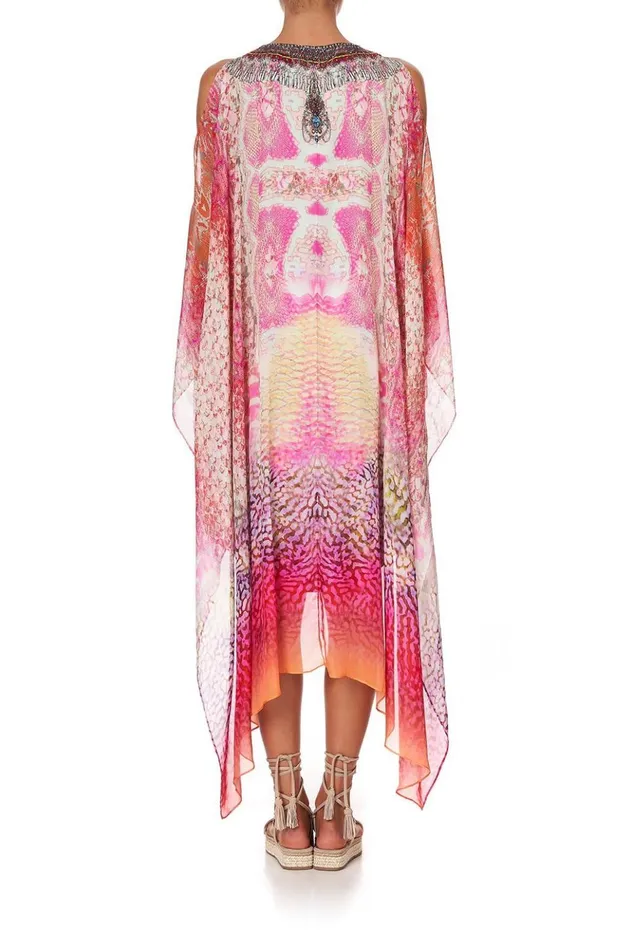 Women Wedding Guest Dresses Camilla Long Sheer Overlay Dress Serpentine Dreams