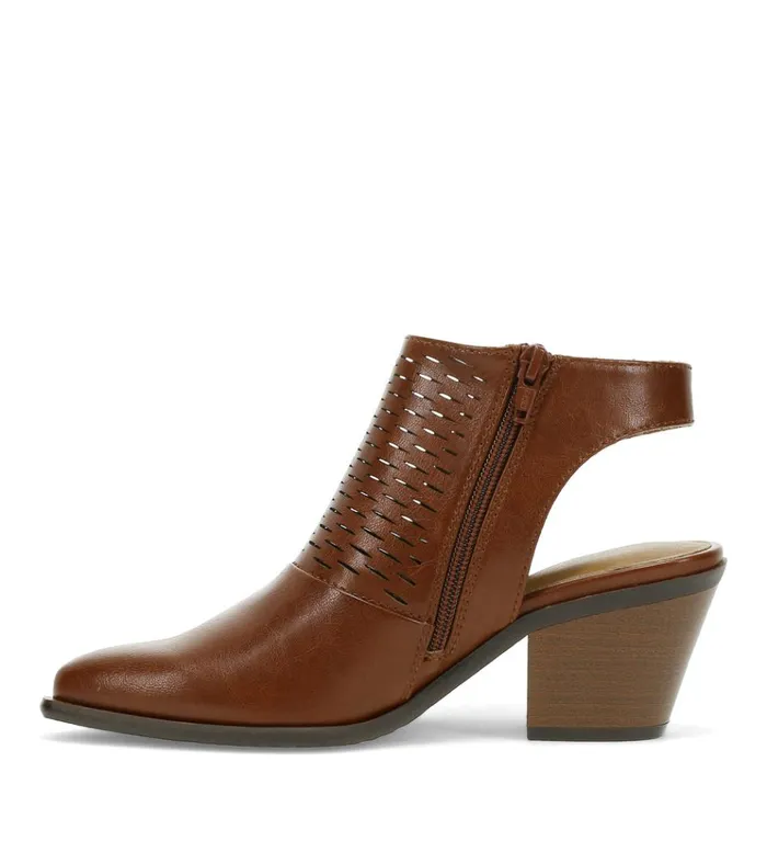 Women Yangley Block Heel Bootie Mahogany Baretraps Booties